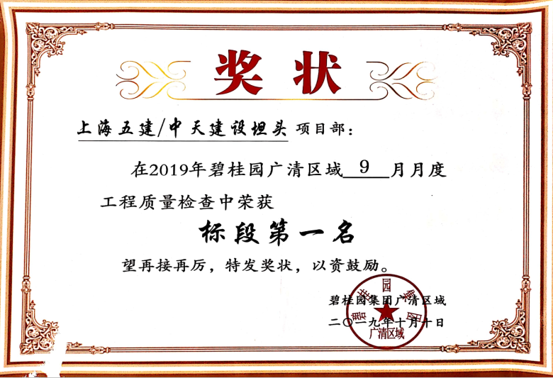 恭喜我司項目碧桂園璽悅再創(chuàng)佳績